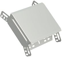 Угол для лотка вертикальный внешний с крышкой IEK ESCA 45град. 600х80 картинка